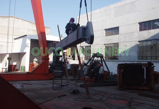 Stiff Boom Marine Crane Fixed Type Widely Used On Ship Deck